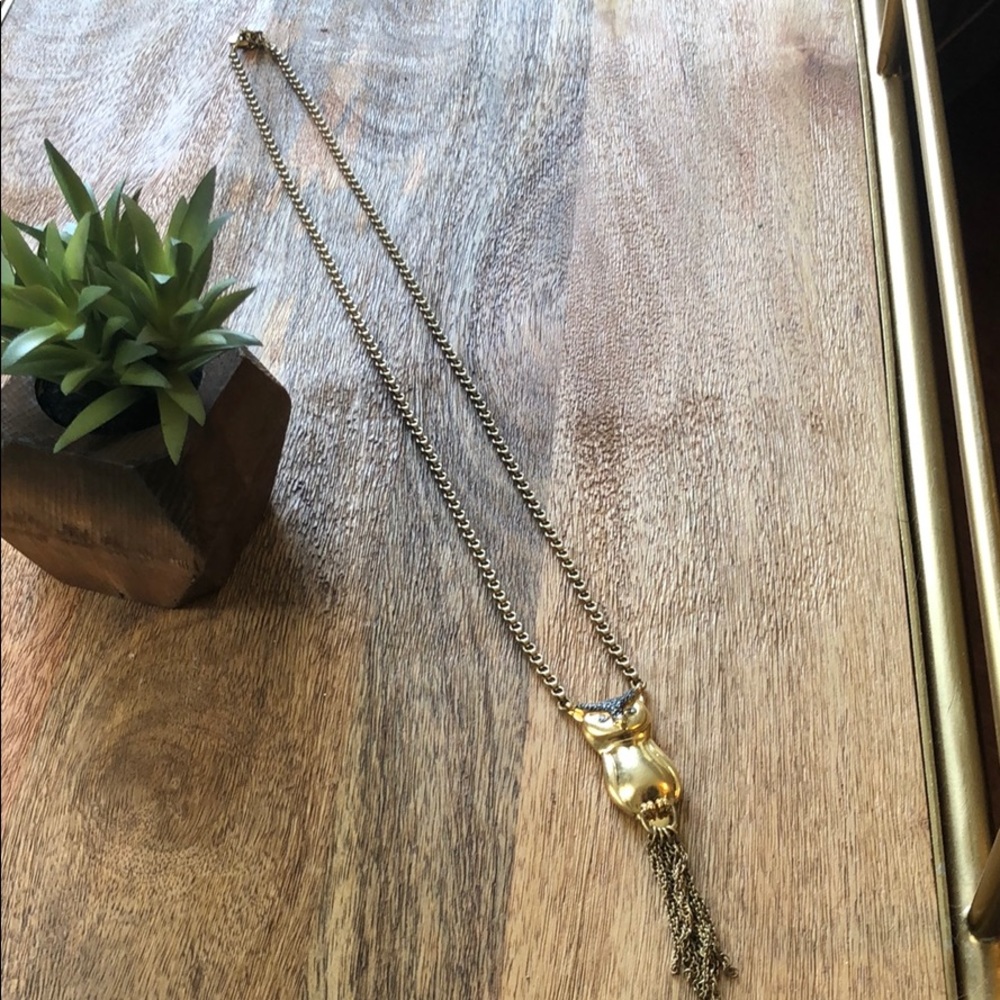 Stella & Dot Owl Necklace
